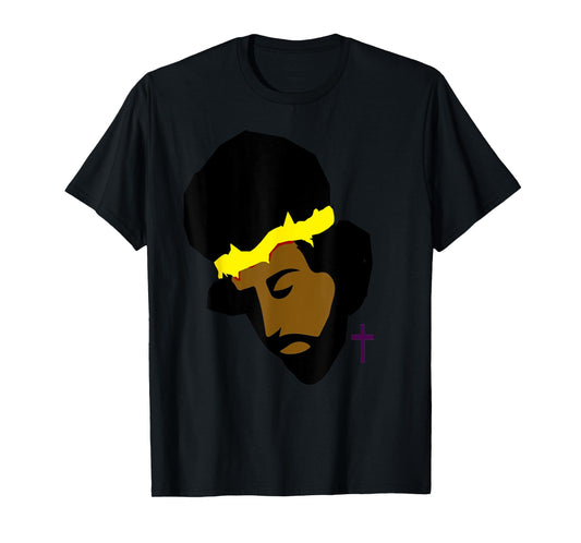 AFRICAN AMERICAN JESUS SHIRT | Black Jesus Art T-Shirt T-Shirt