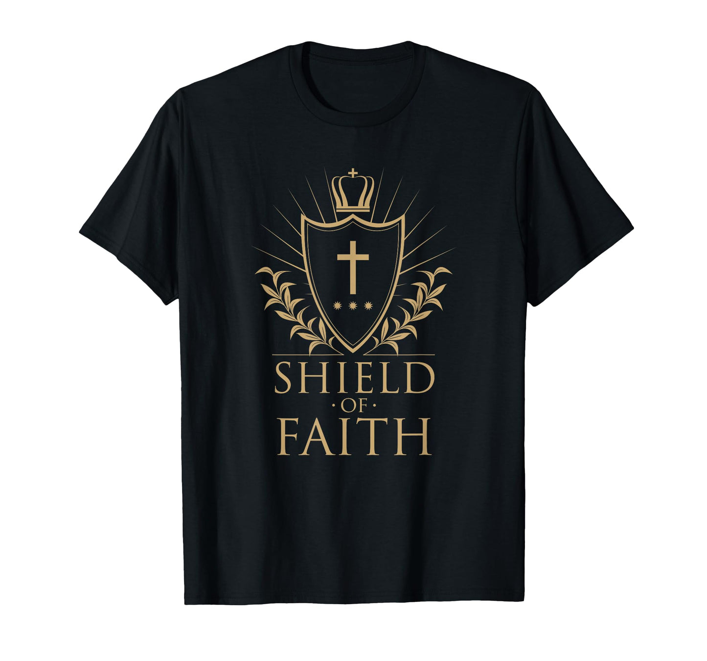 Shield of Faith Ephesians 6:16 Christian Bible Scripture T-Shirt