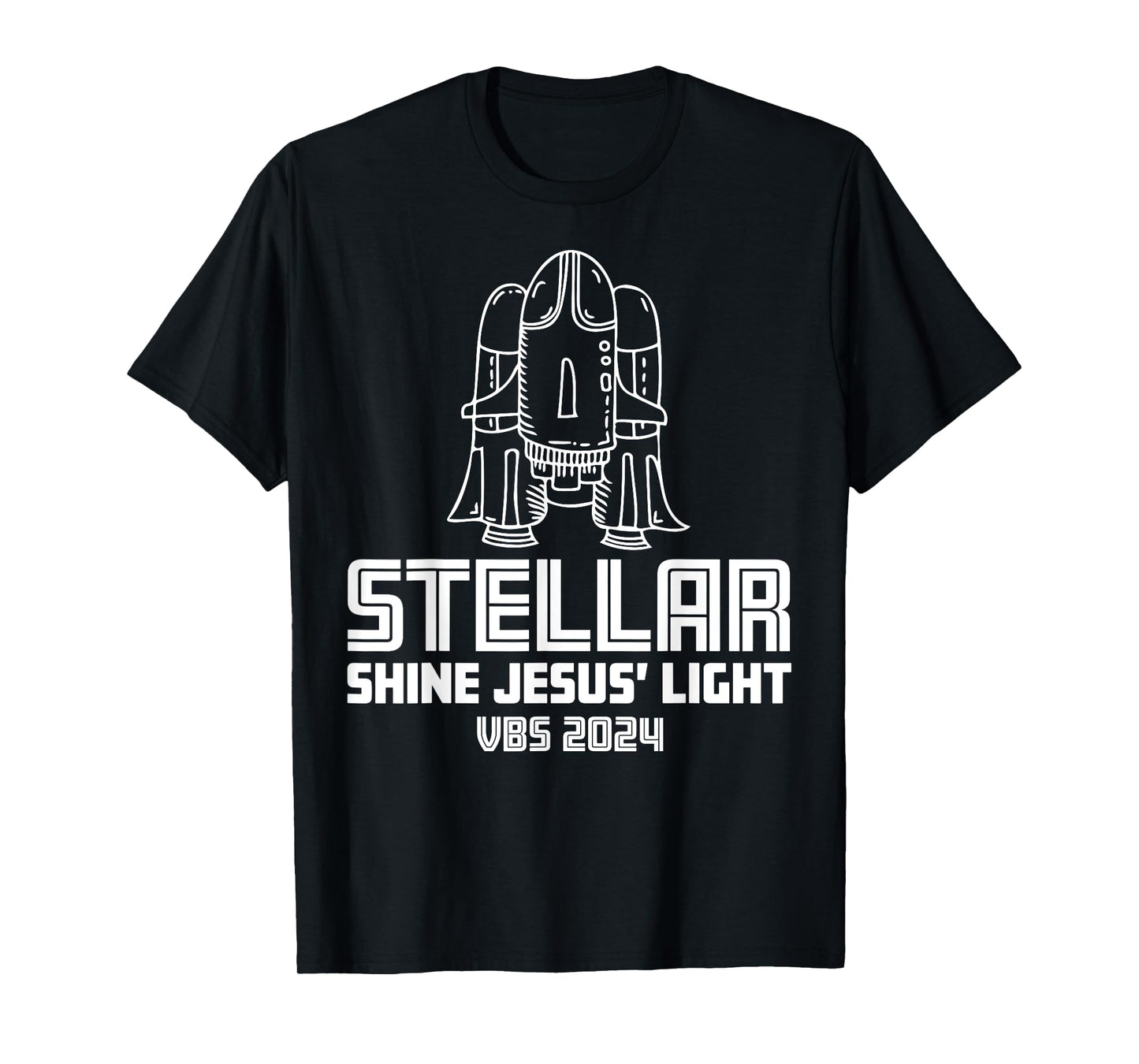 Stellar Shine Jesus' Light VBS 2024 Vacation Bible School T-Shirt