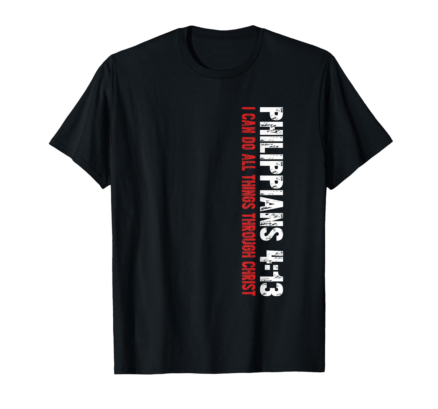 Philippians 4:13 Bible Verse Inspiration from Jesus T-Shirt