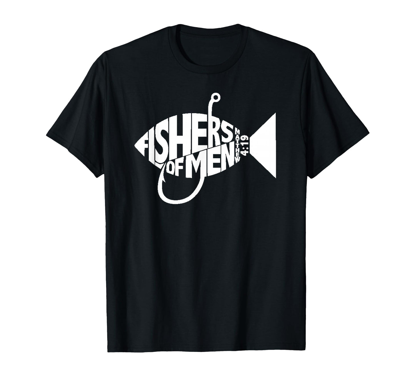 Matching Church Christian Group Bible Verse Fishers of Men T-Shirt