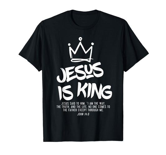 Jesus Is King Jesus John 14:6 Costume Christian T-Shirt