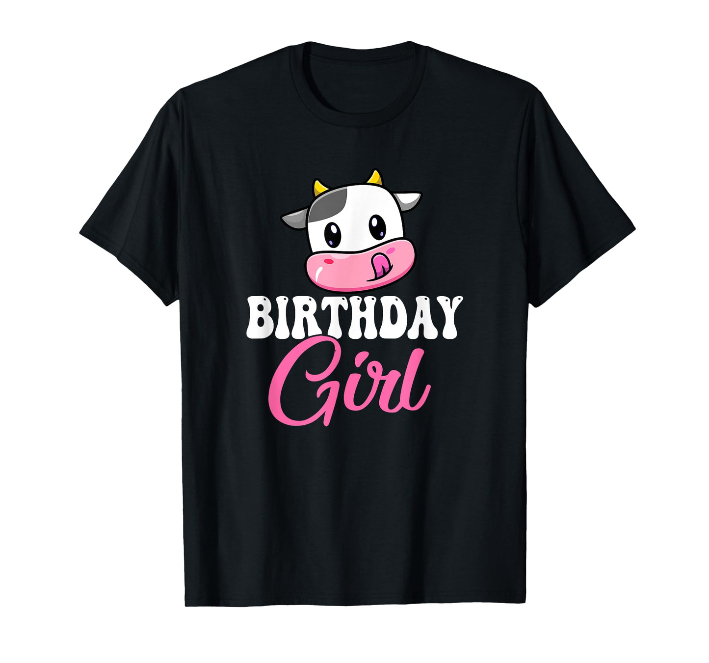 1st 2nd 3rd Cute Cow Birthday Girl Theme Party Farm T-Shirt