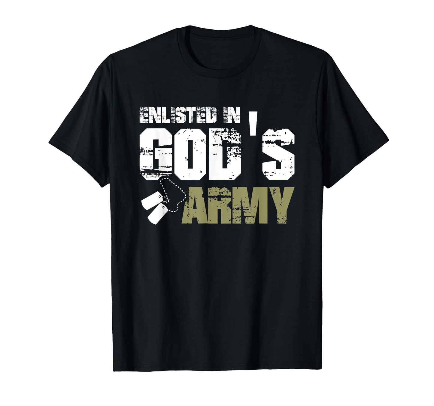 Enlisted In God's Army T-Shirt
