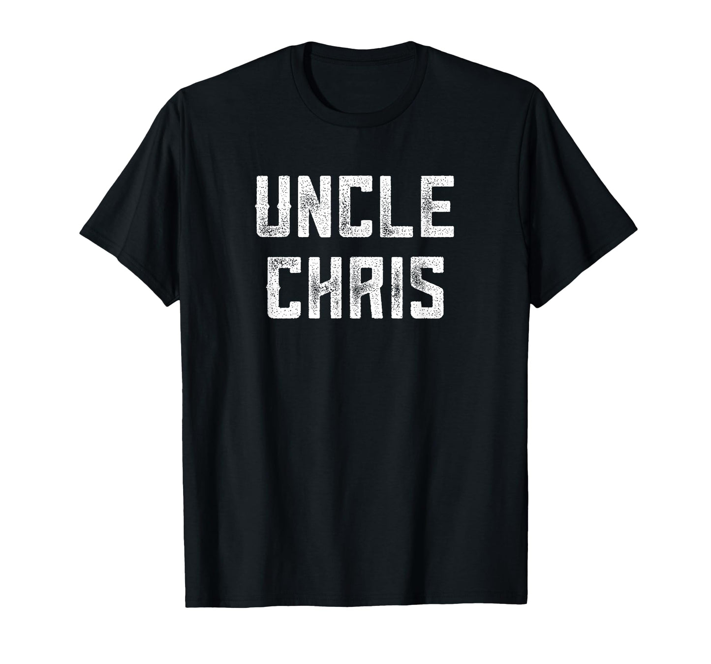 Uncle Chris Funny Uncle From Niece Nephew New Uncle Day T-Shirt