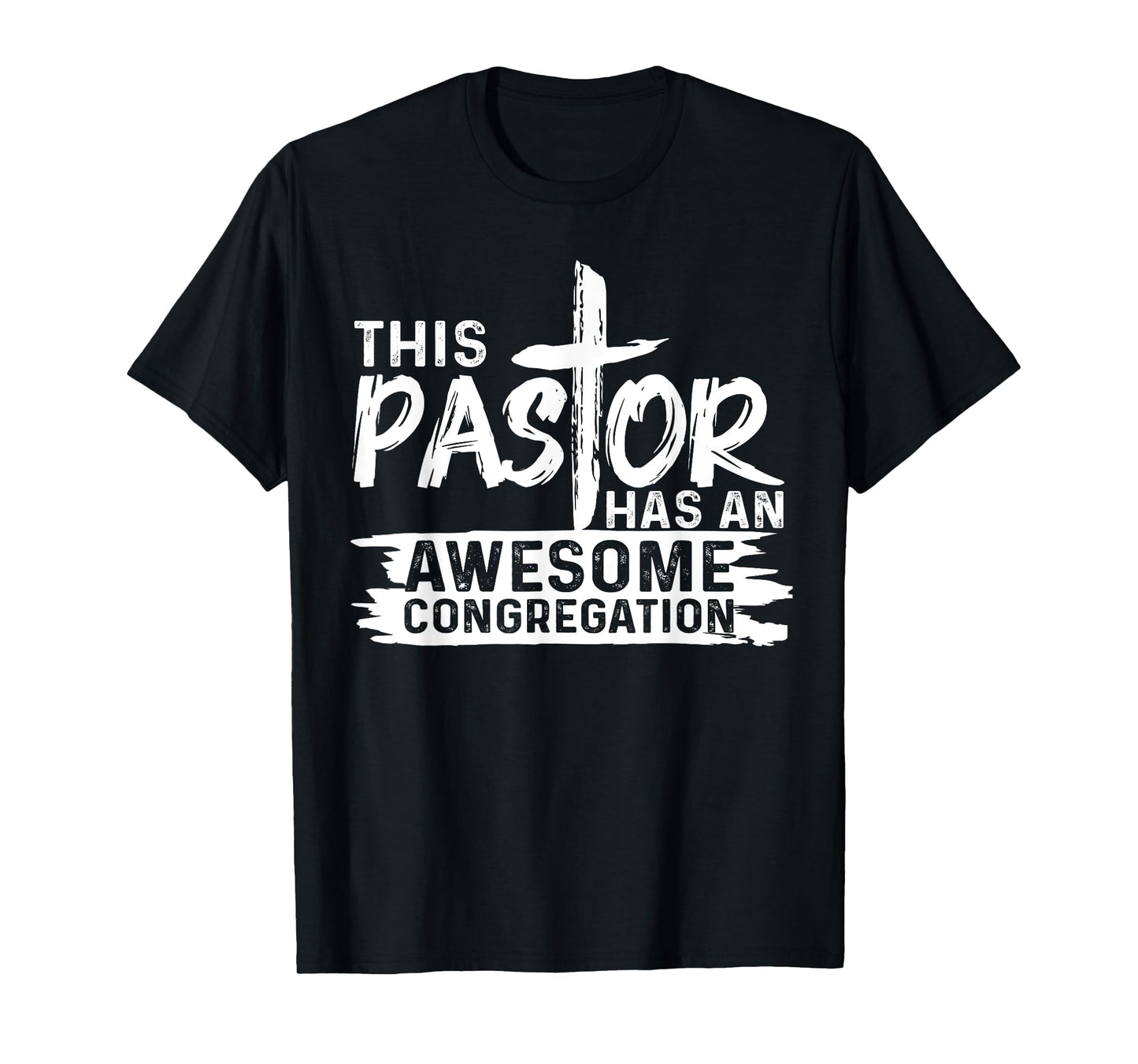 Funny Pastor Appreciation Gift Men Christian Church Priest T-Shirt