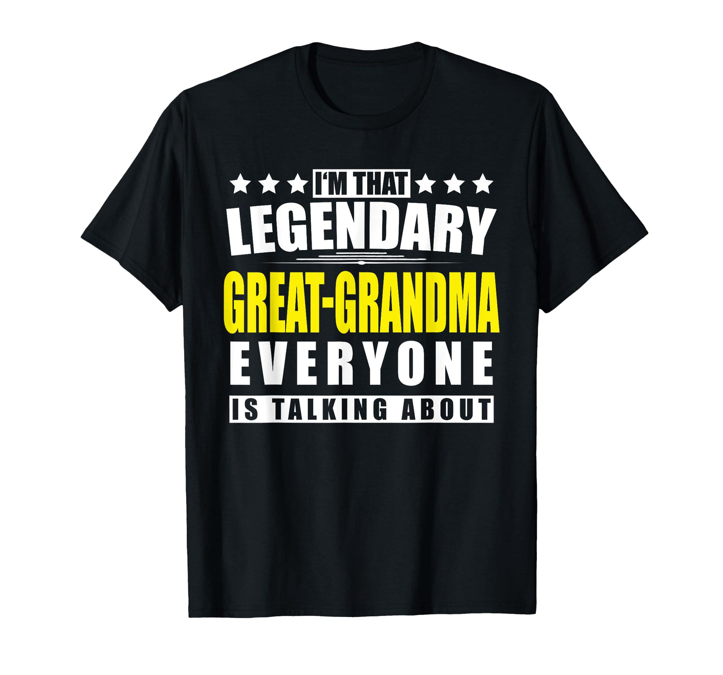 Great-Grandma First Name Gifts - Funny Personalized Gift T-Shirt