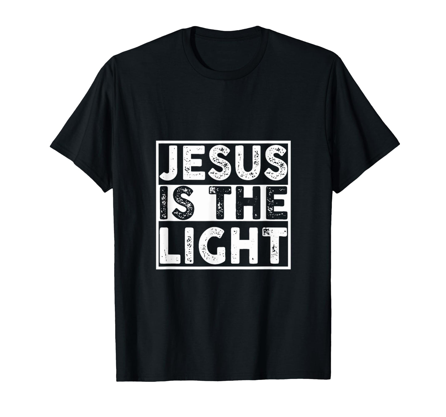 Jesus is The Light Religious Christian Faith T-Shirt