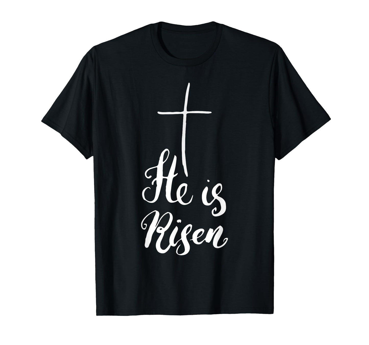 He Is Risen Easter Bunny Christ tshirt T-Shirt