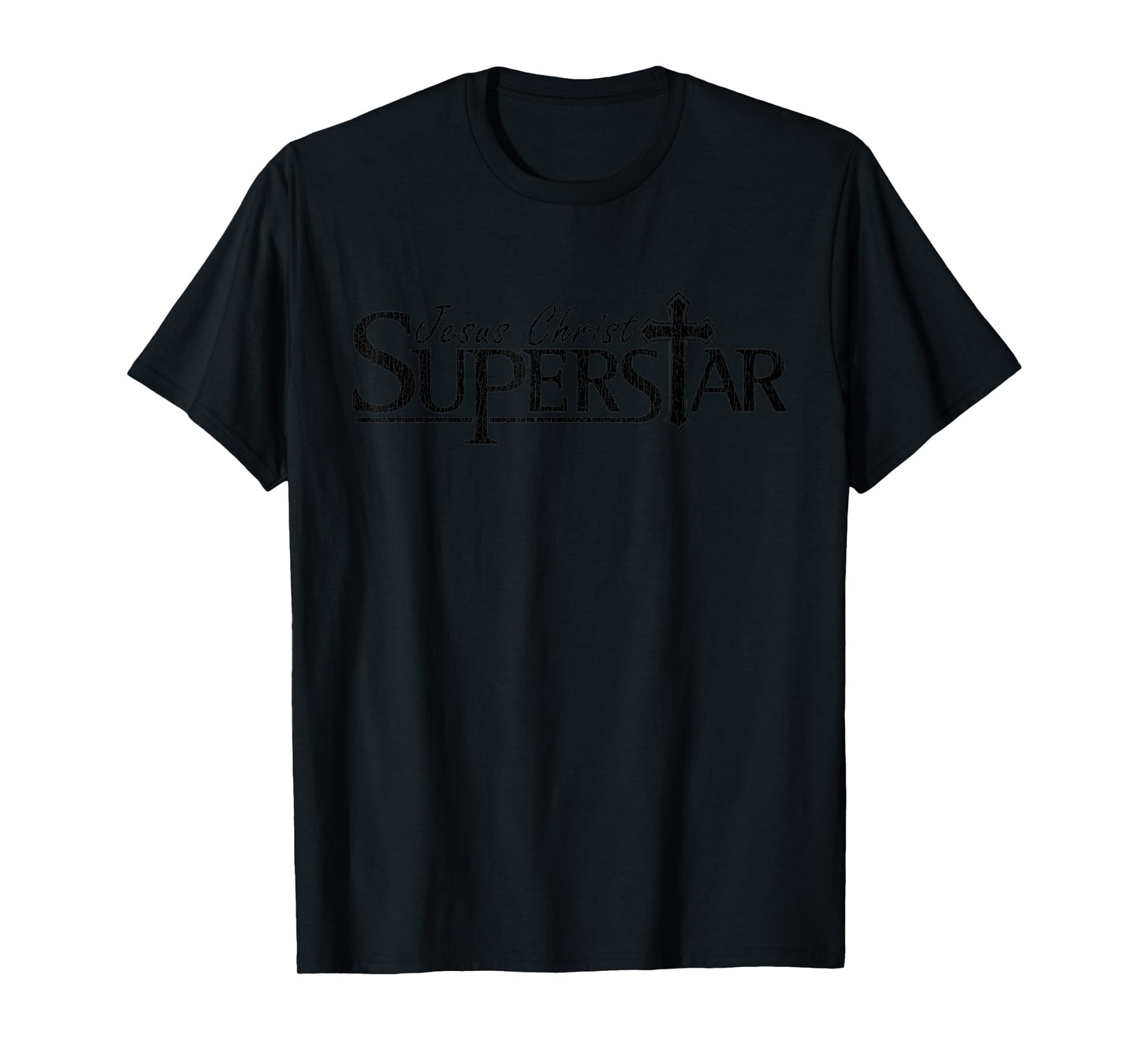 Vintage Christian Jesus Christ Super Star Cross T-Shirt