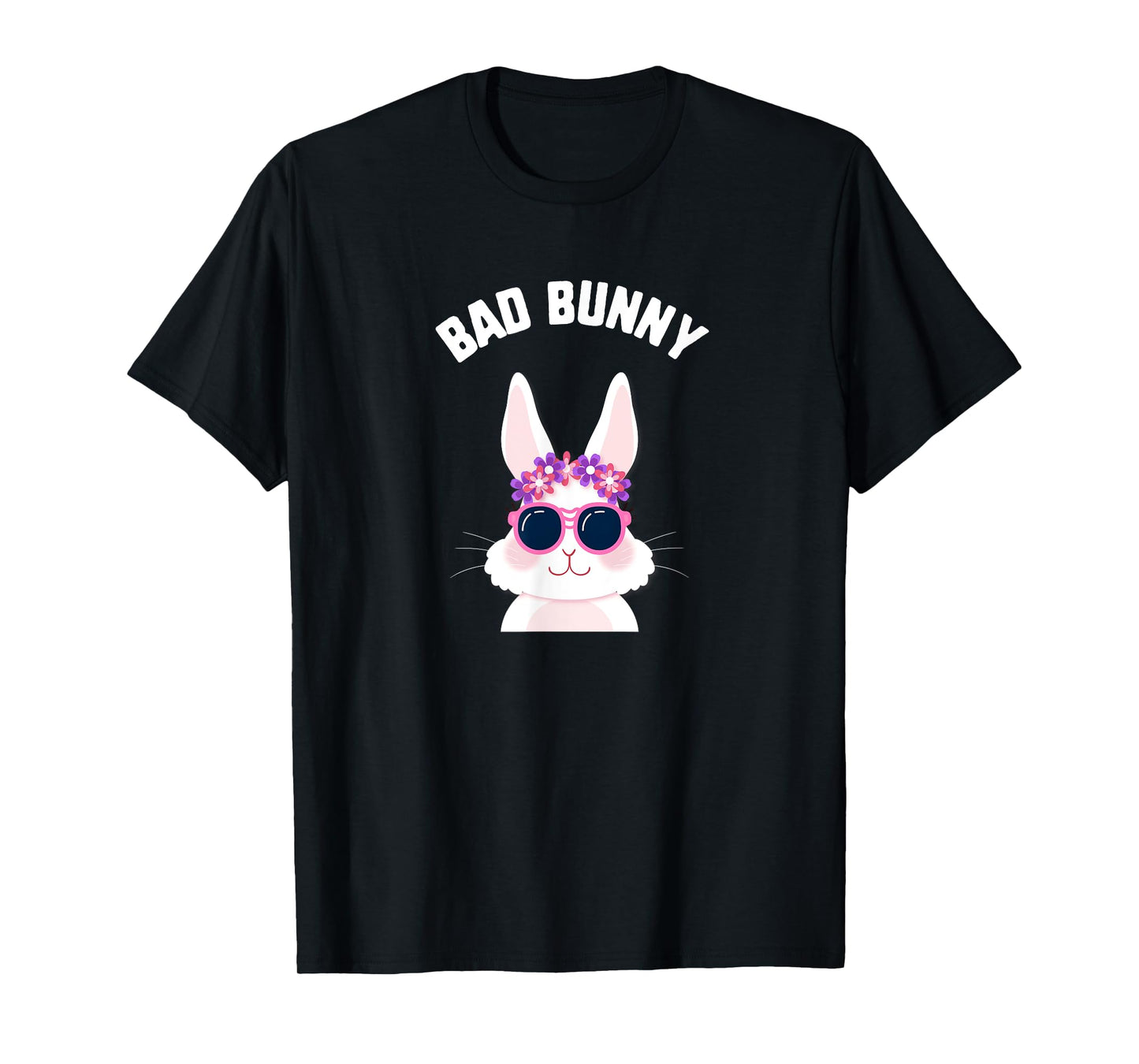 Easter Bad Bunny Sunglasses Kids Candy Spring Bunny Gift T-Shirt