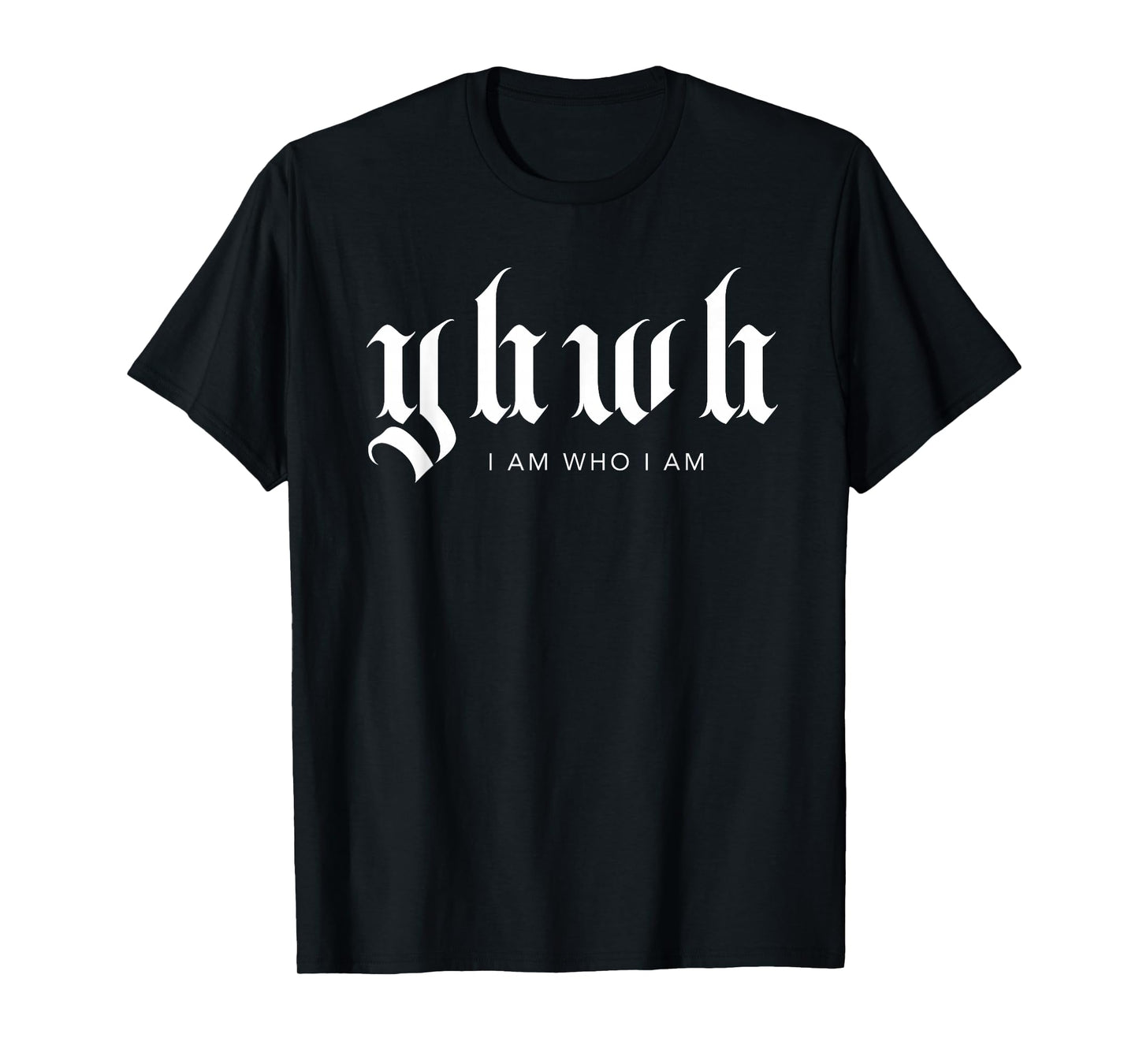 YHWH Christian Streetwear Aesthetic Bible Scripture T-Shirt