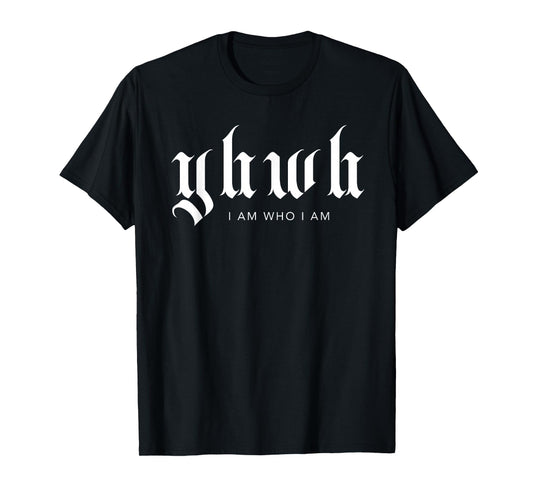 YHWH Christian Streetwear Aesthetic Bible Scripture T-Shirt