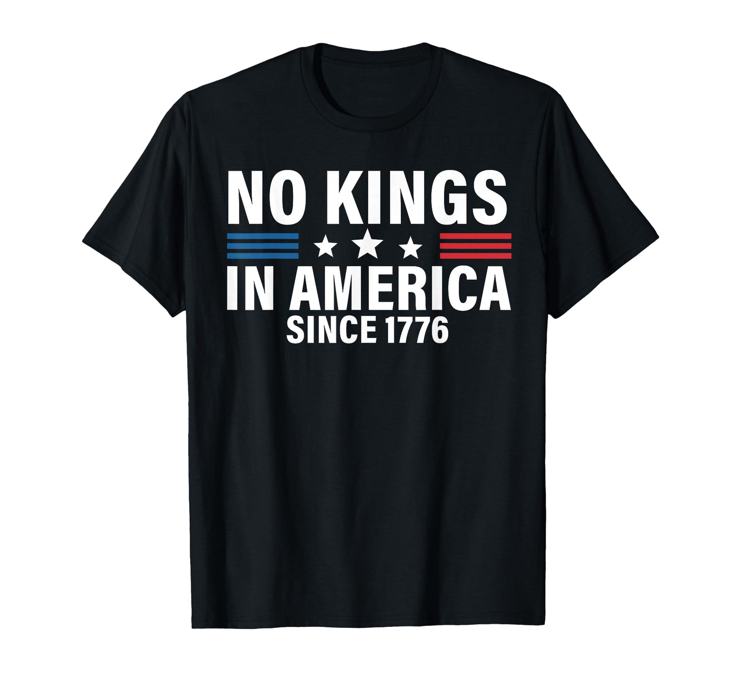 Independence day 4th of july 1776 no kings T-Shirt