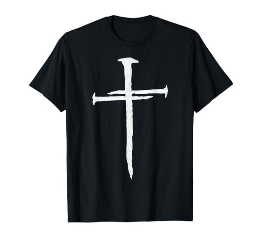 Christian Jesus Nail Cross T-Shirt