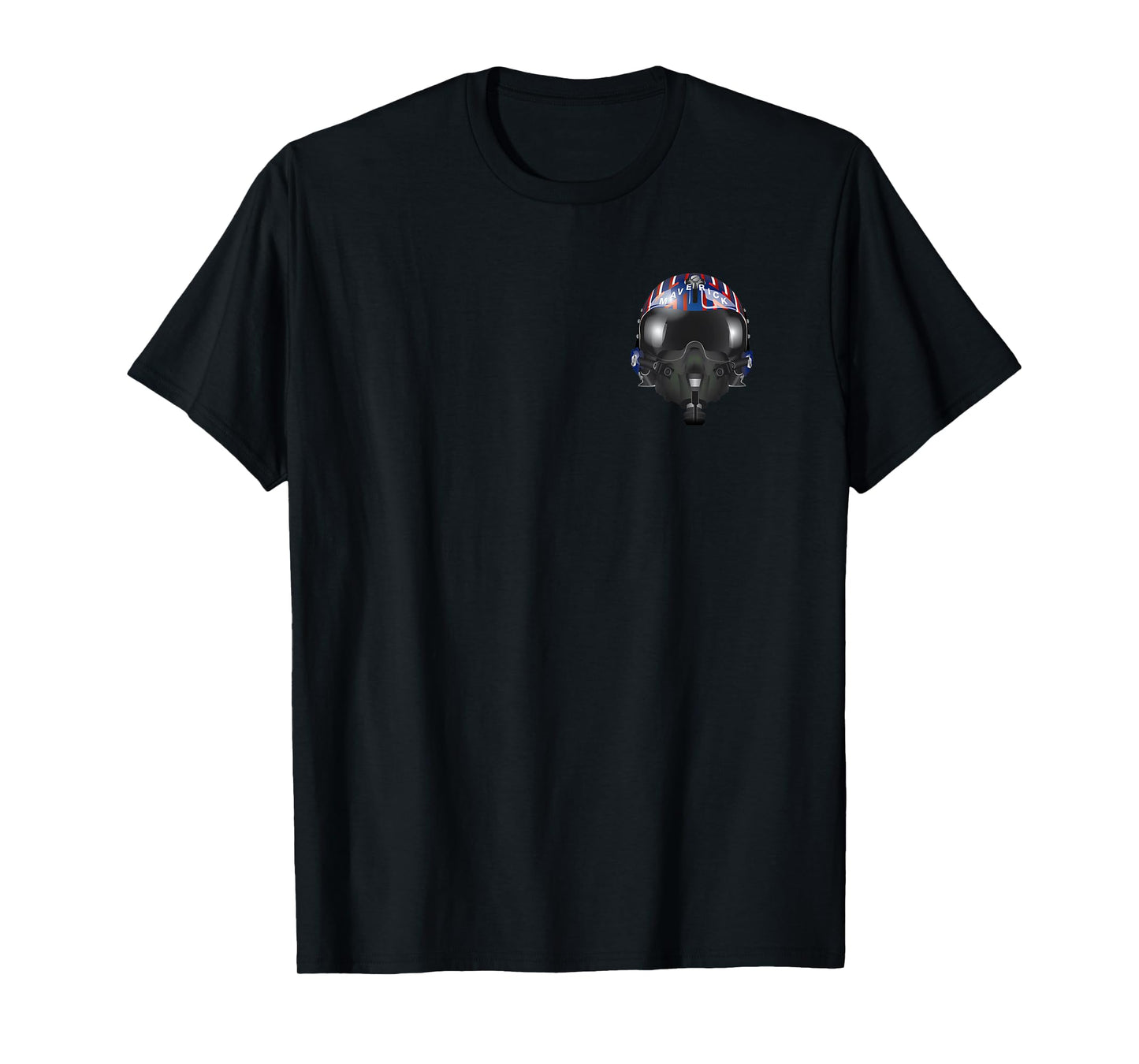 Top Gun Be My Wingman Helmet Front and Back Action Movie T-Shirt