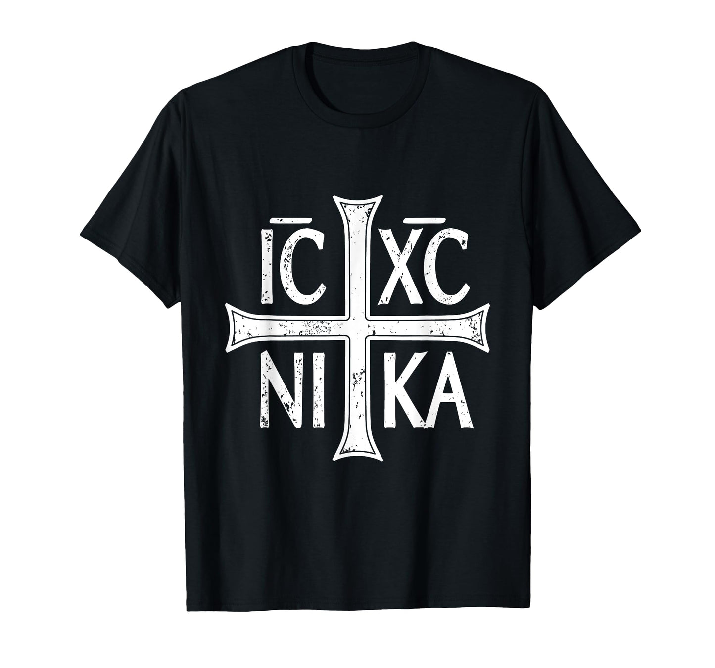 ICXC NIKA Cross Christogram Orthodox Eastern Christian T-Shirt