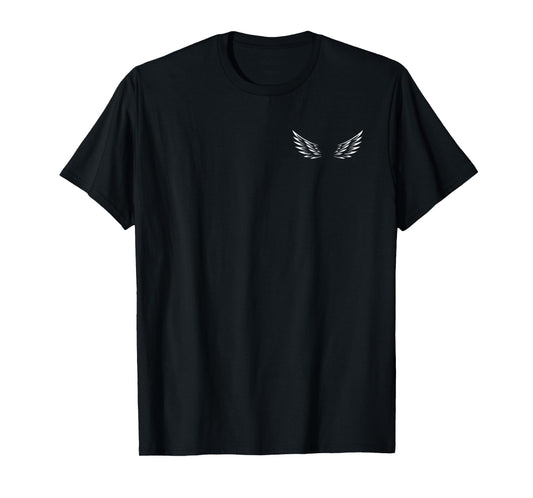 Heaven is My Home Christian Angel Wings Faith Design T-Shirt