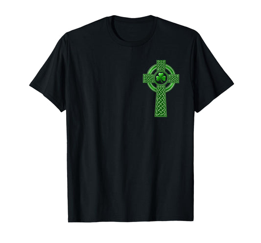 Irish Celtic Cross - Celtic Symbols - Catholic Ireland T-Shirt