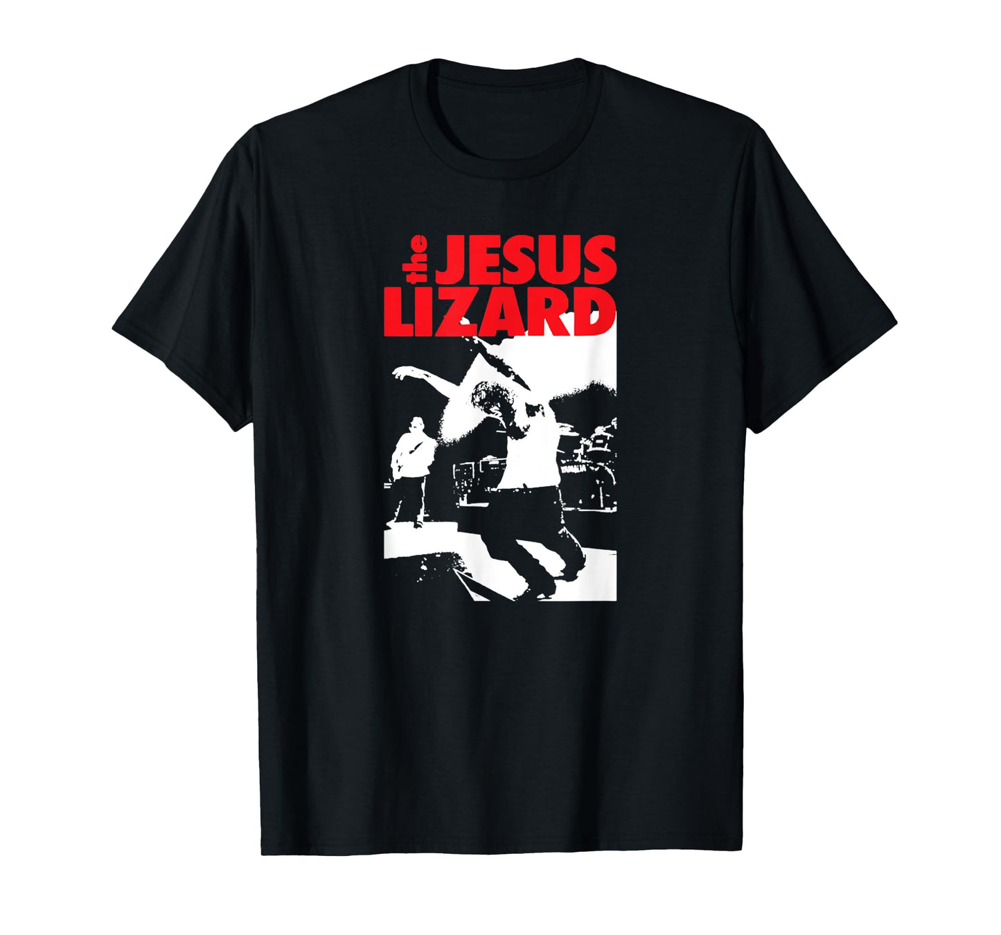Vintage The Jesus Lizard Retro Stripes Musician T-Shirt
