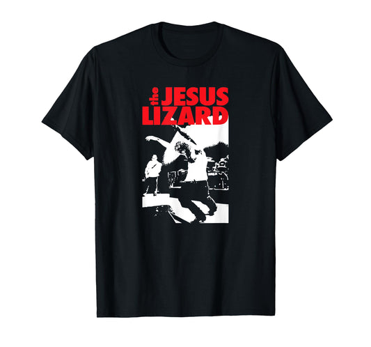 Vintage The Jesus Lizard Retro Stripes Musician T-Shirt