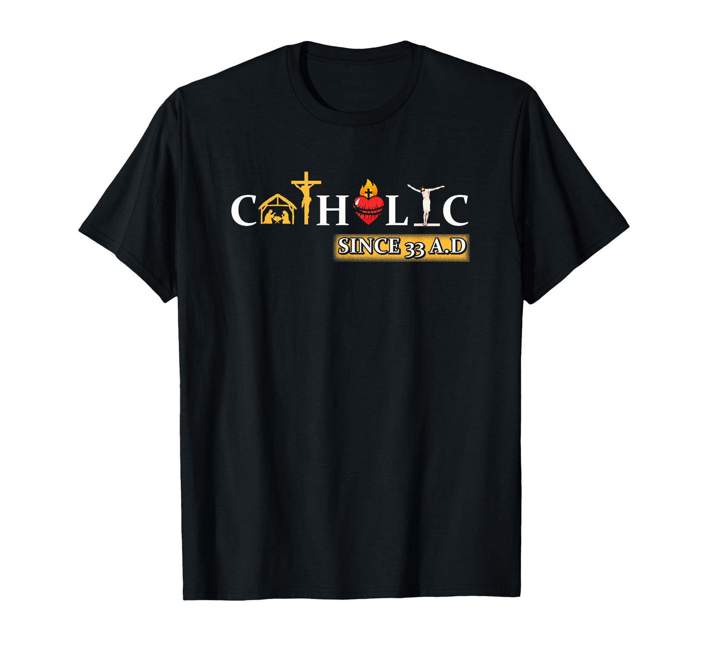 Catholic Shirt - 33 AD - Nativity tshirt
