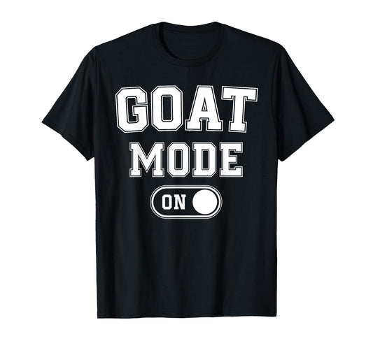 Goat Mode On Costume Funny Mountain Climber Gift Animal T-Shirt