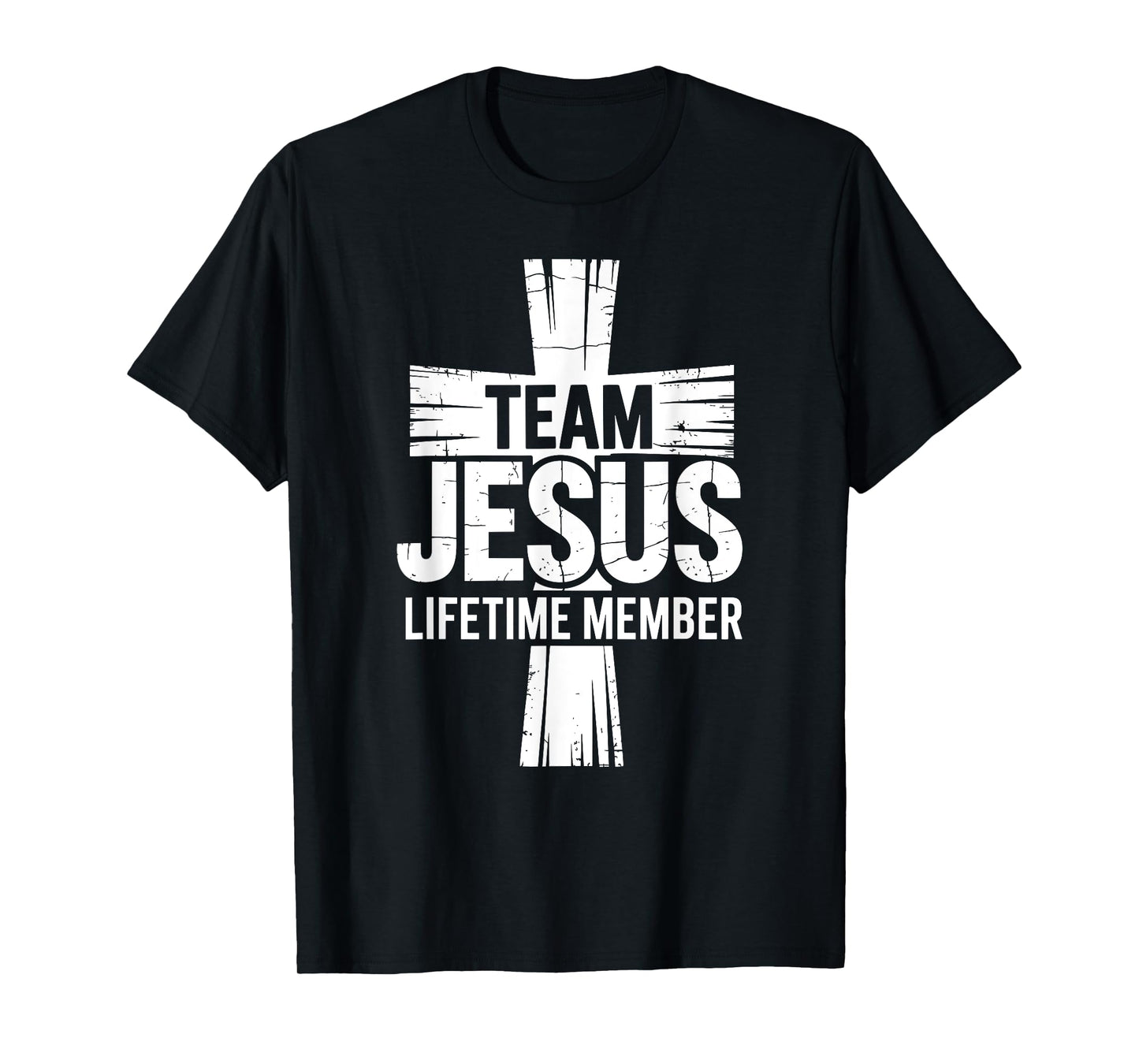 Member of Team Jesus Christian Cross Bible Belief T-Shirt