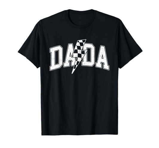 Dada Racing Car Family Matching Birthday Party Father's Day T-Shirt