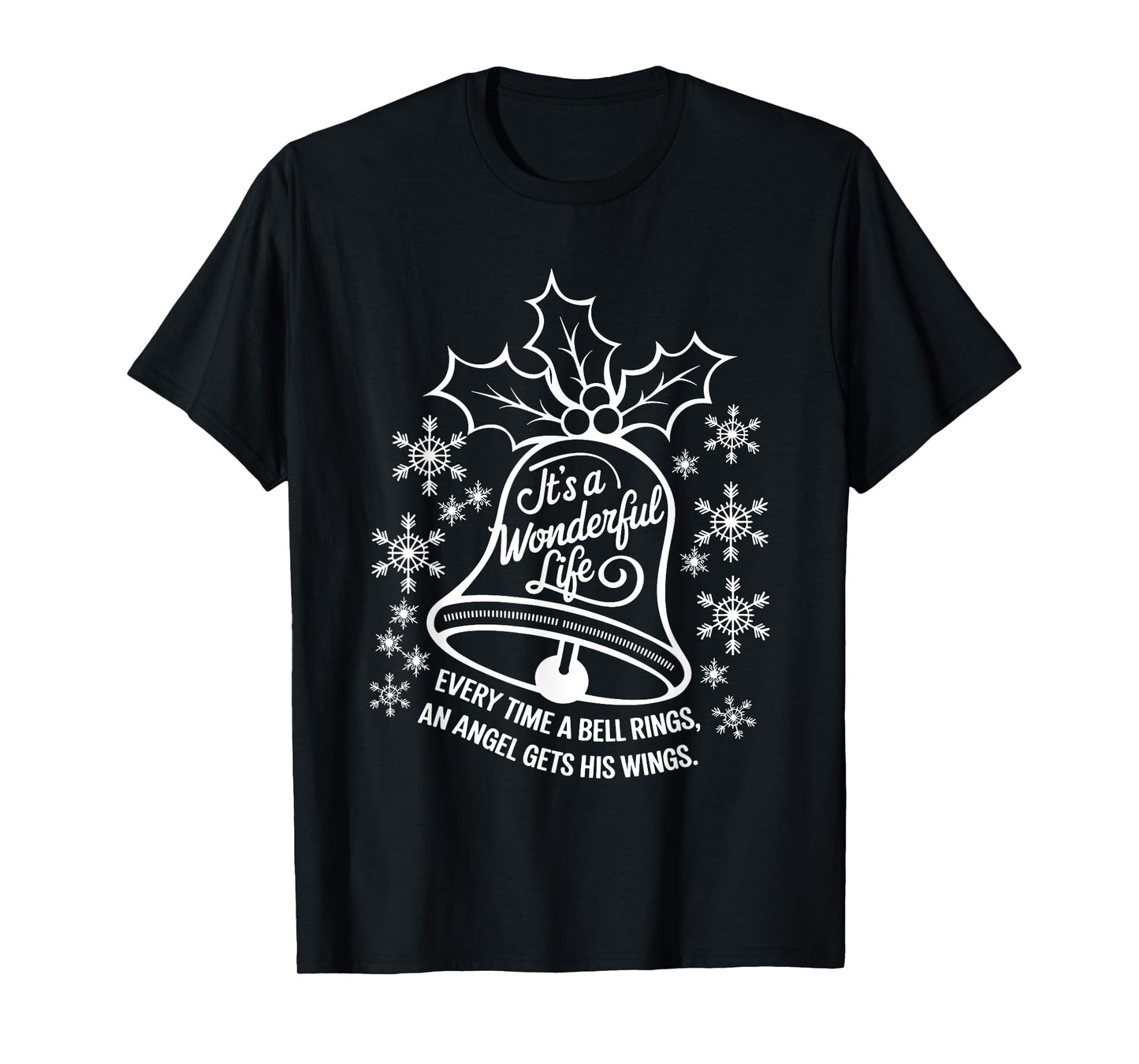 It's a Wonderful Life Everytime A Bell Rings Christmas Movie T-Shirt