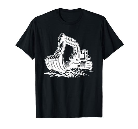 Funny Excavating Heavy Equipment Operator Excavator T-Shirt