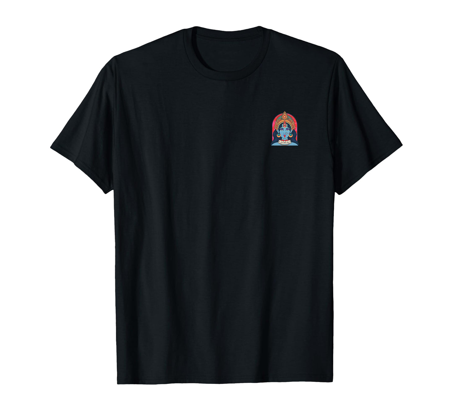 Kali - Hindu God (Deity Graphic) (Back Print) T-Shirt