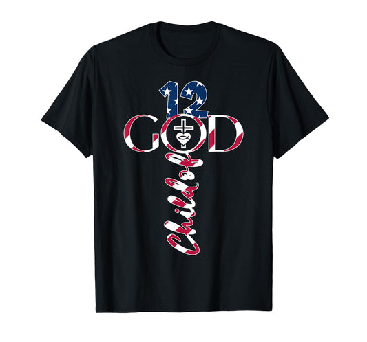 GOD 12 YEARS JESUS 12TH BIRTHDAY T-Shirt