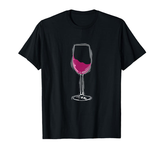 Glass Wine T-Shirt