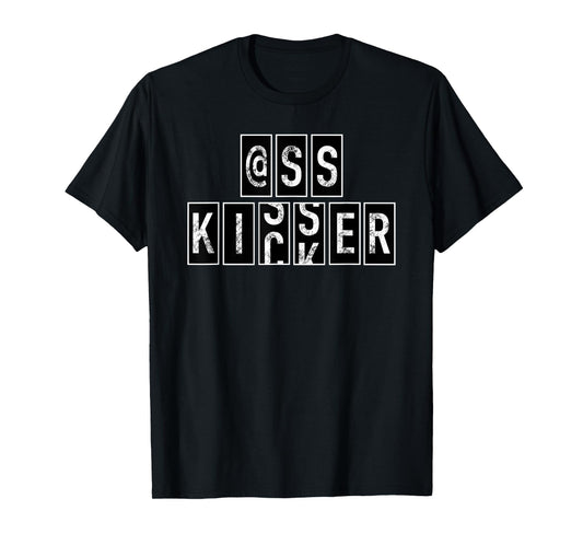 Ass Kisser @ss Butt Kicker Grunge Motivational Odometer T-Shirt
