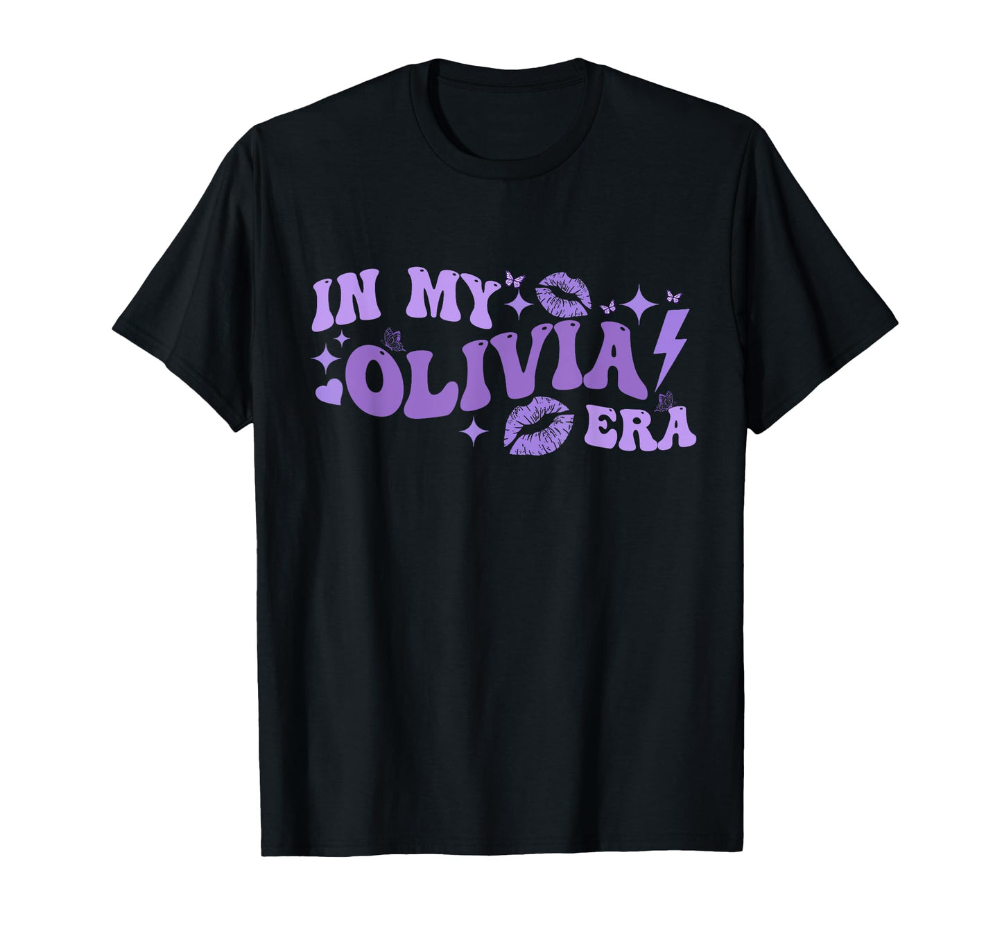 Groovy In My Olivia Era For Men Women Kids Funny Saying Tee T-Shirt