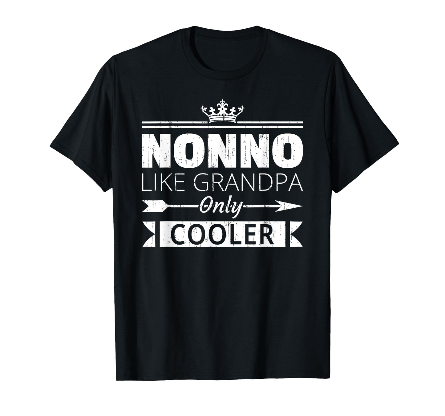 Nonno Cooler Funny Grandpa Father's Day Quote Vintage T-Shirt