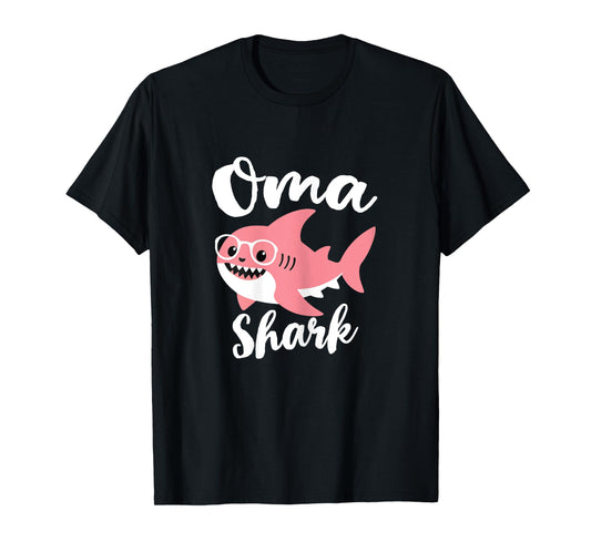 Oma Shark Mother's Day Grandma Funny T-Shirt