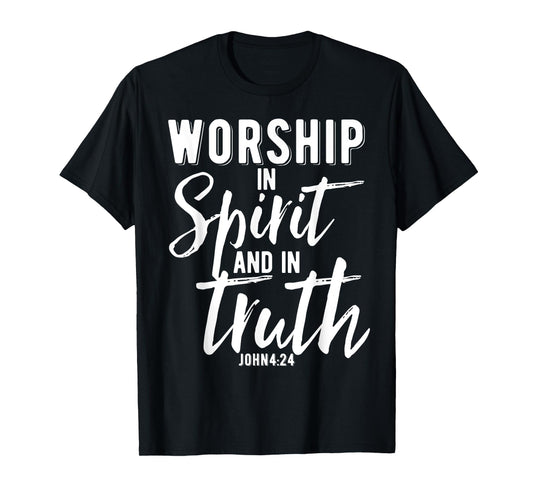 Christian Bible Verse Design Praise and Worship Team Gift T-Shirt