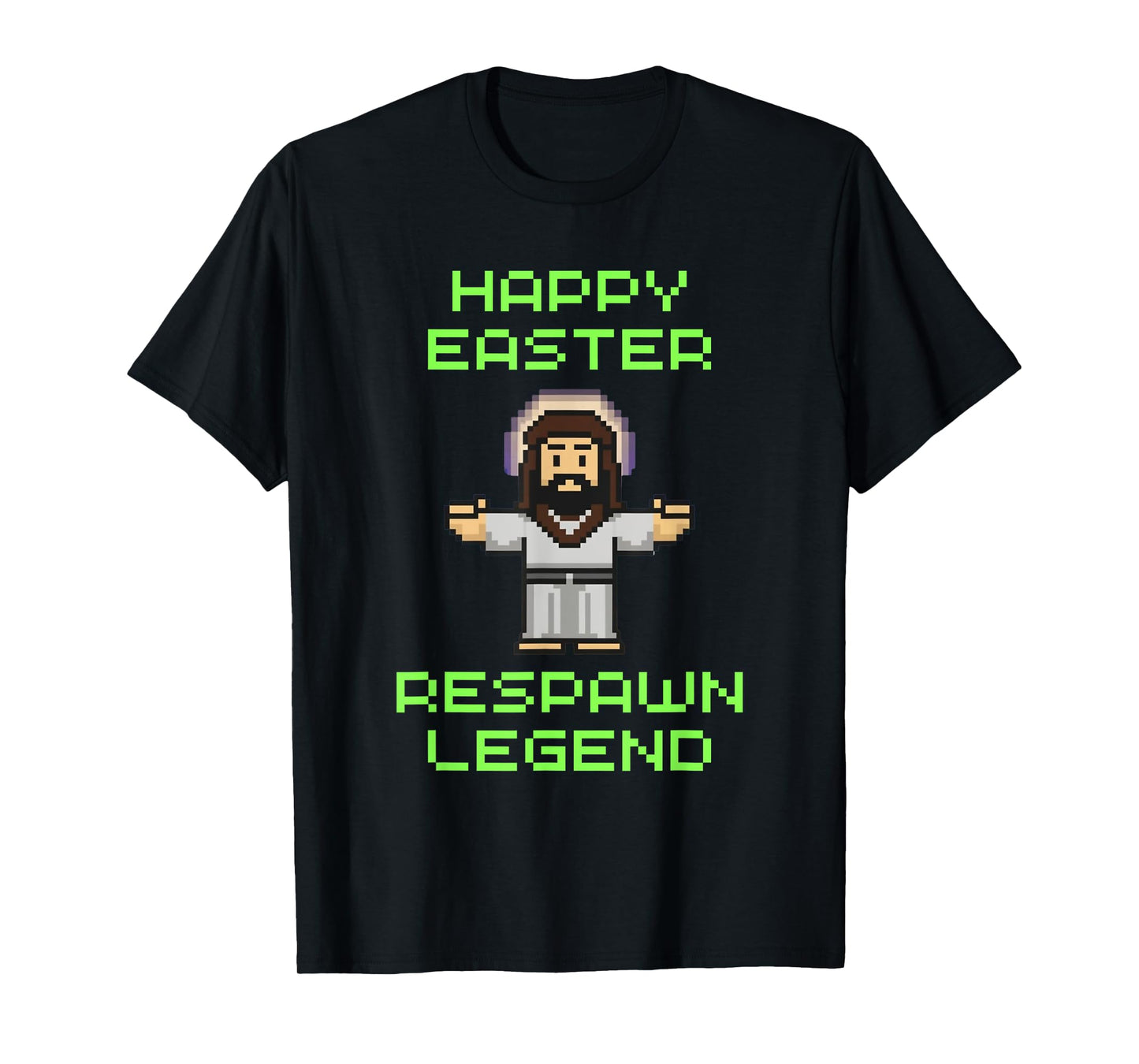 Funny Easter Video Game Jesus - Respawn Legend - Video Game T-Shirt