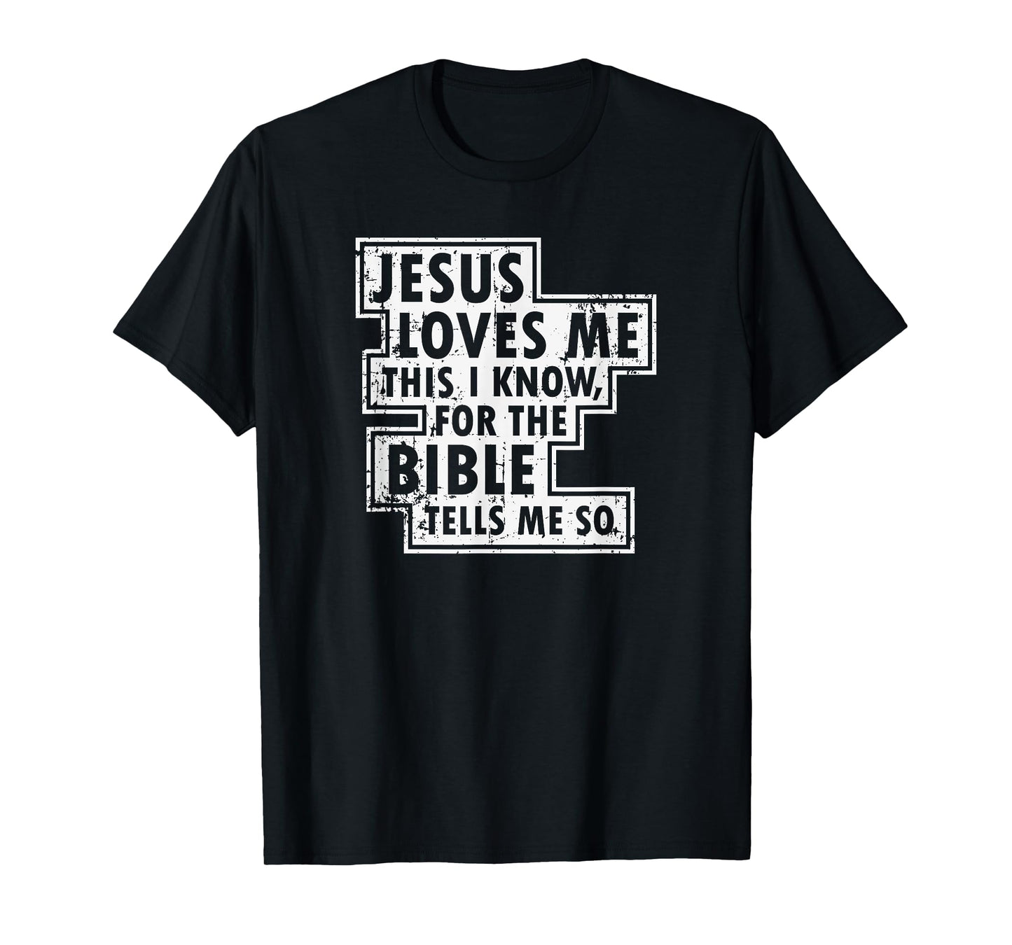 Jesus Loves Me This I Know Christian Faith T Shirt