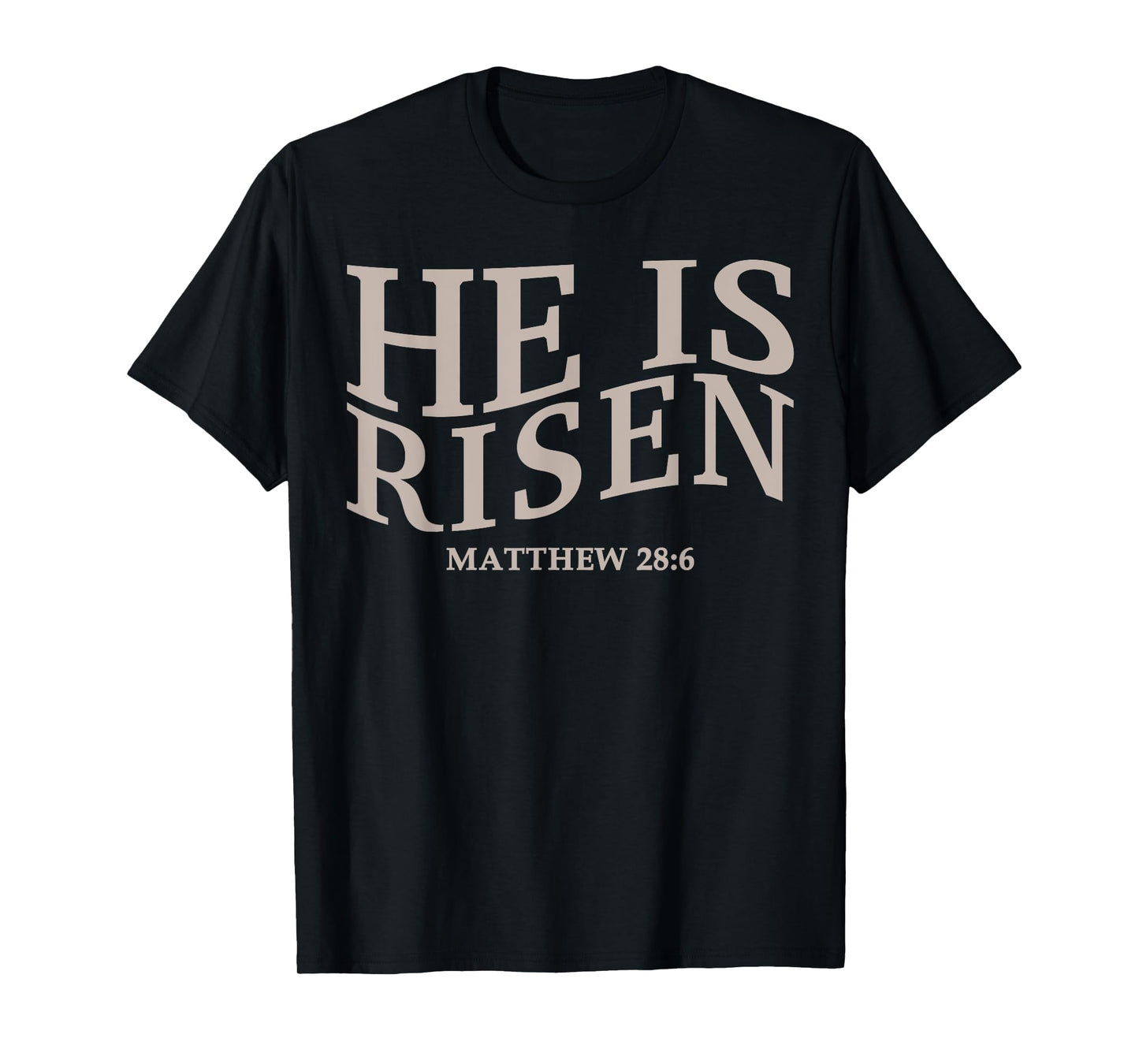 Toddler He is Risen Christian Easter God Sister Daughter Son T-Shirt