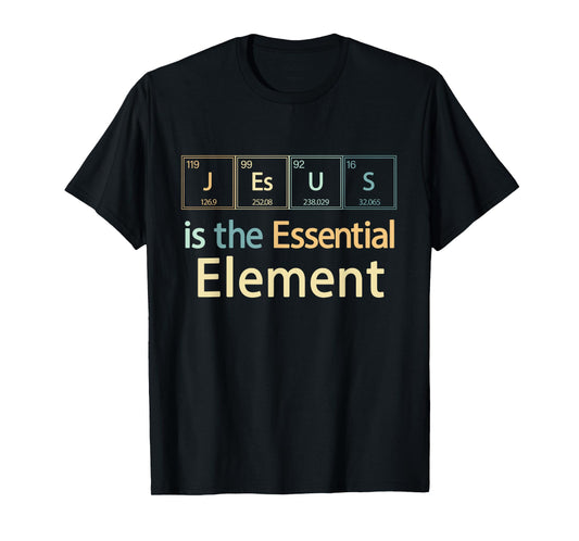 Jesus Essential Element Vintage Believer Faith Christians T-Shirt
