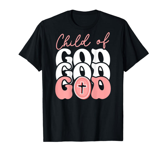 A Child of God The Way The Truth The Life Jesus Art ON Back T-Shirt