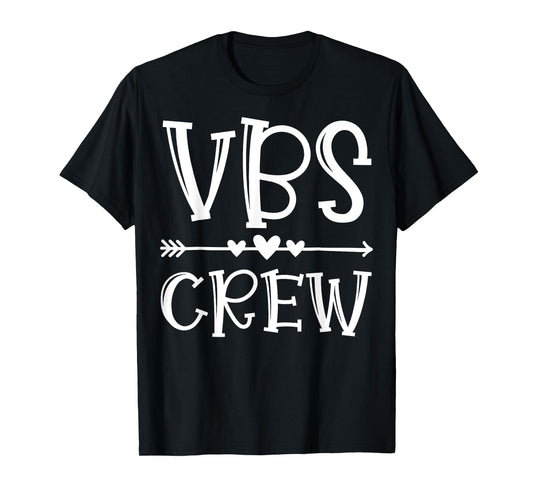 VBS Crew Faith-Based Gathering Sunday School Teacher T-Shirt for Men Women Girls Kids