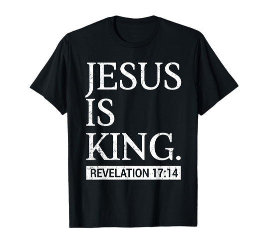 Jesus is My King Christian Bible Faith in Christ T-Shirt