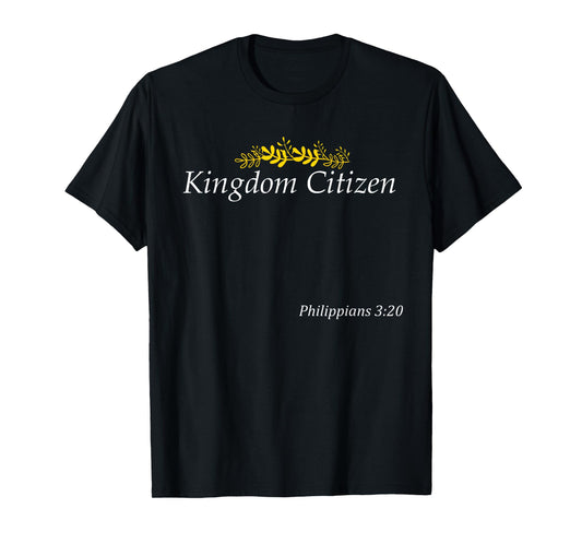 Kingdom Citizen with Crown, Christian Family T-Shirt
