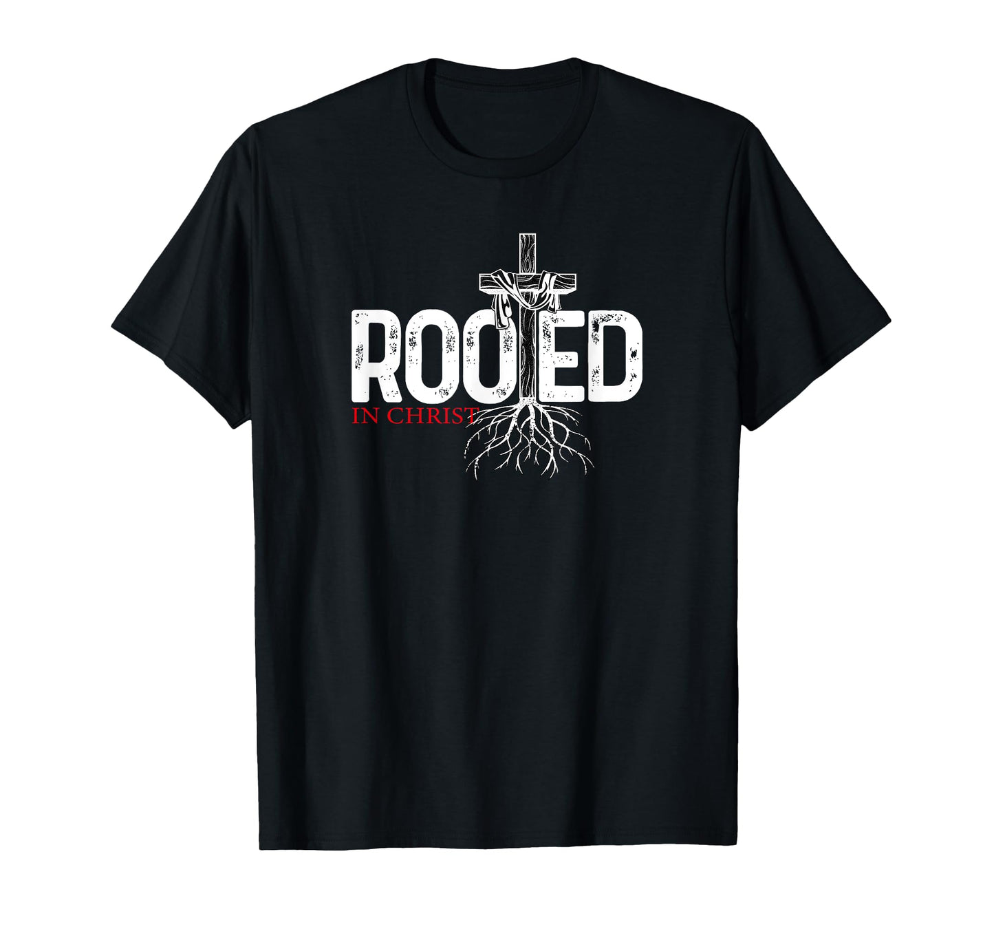 christian, christ, jesus, rooted, T-Shirt