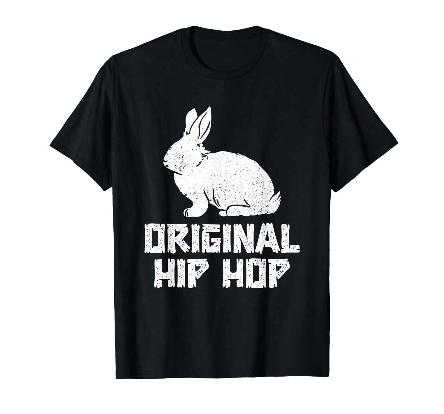 Original Hip Hop Bunny Easter Day Vintage T-Shirt