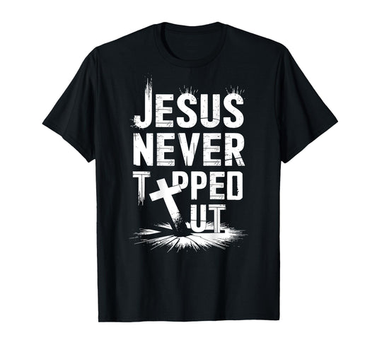 Jesus Never God Says You Bless The Way The Truth ART ON BACK T-Shirt